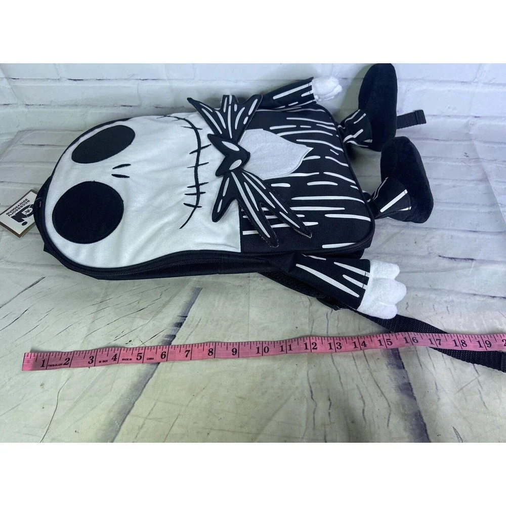 Disney The Nightmare Before Christmas Jack Skellington Plush Backpack Book Bag